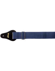 2" blue Guitar strap