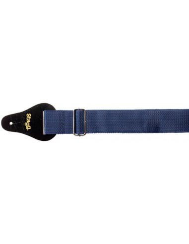 2" blue Guitar strap