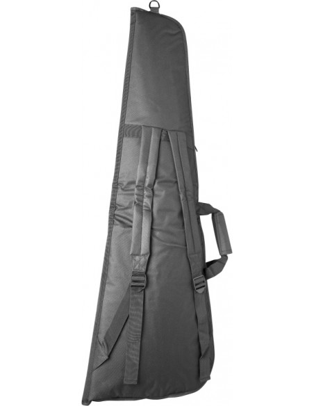 Basic series padded nylon bag for electric guitar, triangular model