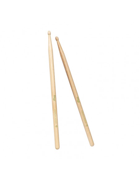 Pair of Hickory Sticks, V series/5B - Wooden Tip