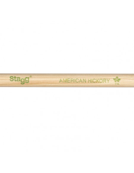 Pair of Hickory Sticks, V series /7A - Wooden Tip