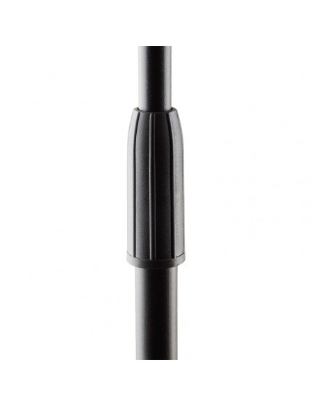 Microphone boom stand with folding legs