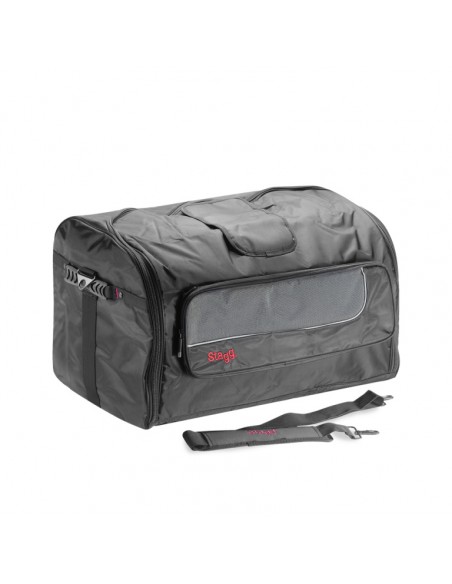 Padded nylon carrier bag for PA box/wedge with 12" speaker