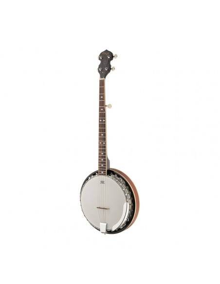 5-string Bluegrass Banjo Deluxe with metal pot, left-handed model