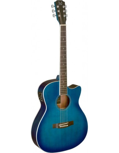 Transparent blueburst...