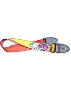 Terylene guitar strap with...