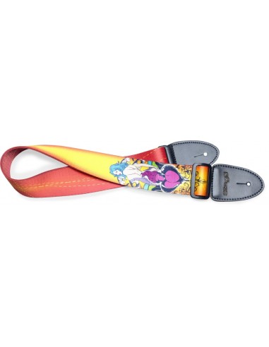 Terylene guitar strap with "Pin-up...