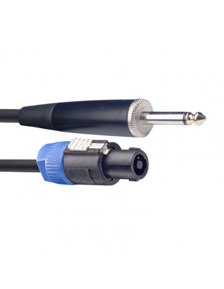 Speaker cable, SPK/jack, 10 m (33")