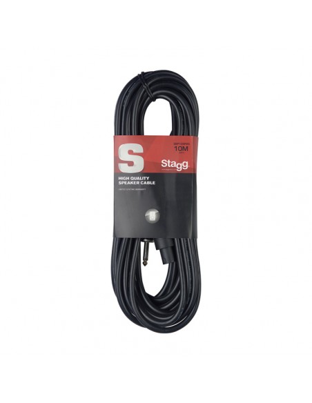 Speaker cable, SPK/jack, 10 m (33")