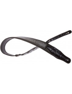 Black padded leatherette...