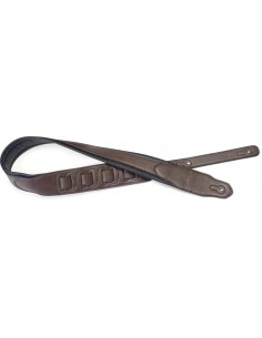 Dark brown padded...