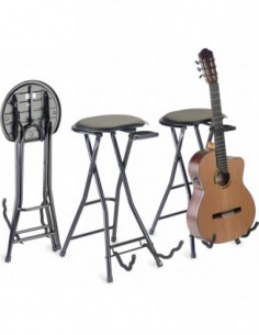 Foldable stool with...