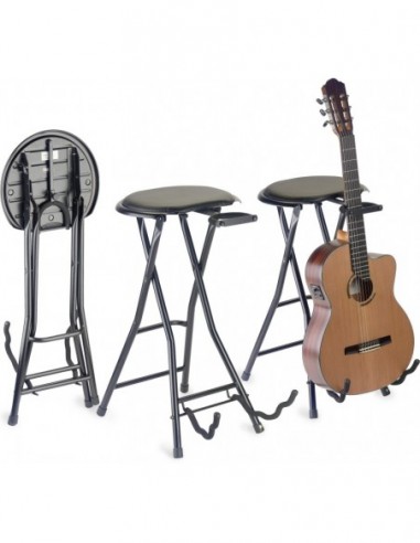 Foldable stool with rectangular seat...