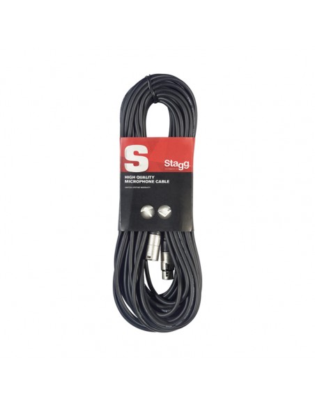 Microphone cable, XLR/XLR (m/f), 15 m (60')