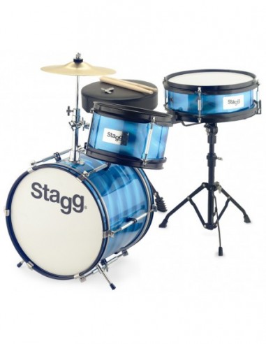 3-piece junior drum set with...