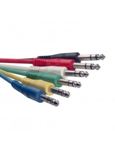 Stereo patch cable, 6 x... 2