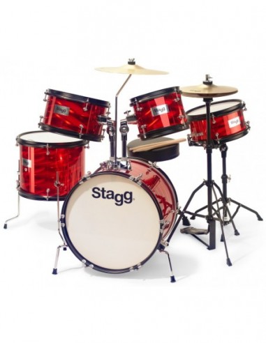 5-piece junior drum set with...