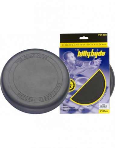 8" rubber "Billy Hyde" practice pad