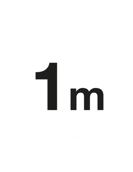 Audio cable, jack/jack (m/m), 1 m (3')