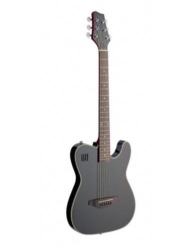 4/4 cutaway electric folk guitar with...