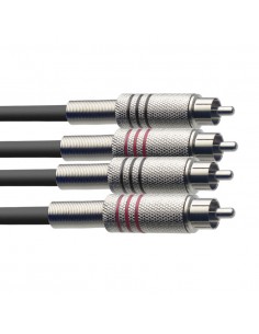 Twin cable, RCA/RCA (m/m),... 2