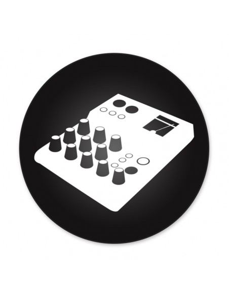 Audio cable, mini jack/mini jack (m/m), 2 m (6')