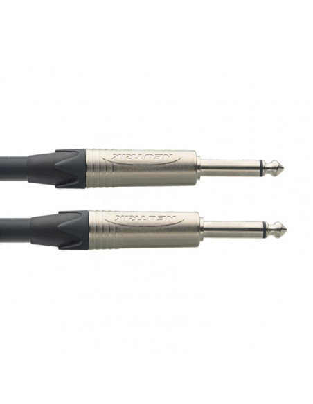 Instrument cable, jack/jack (m/m), 3 m (10')