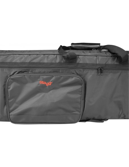 Deluxe black nylon keyboard bag