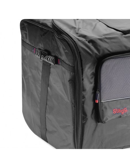 Padded nylon carrier bag for PA box/wedge with 15" speaker