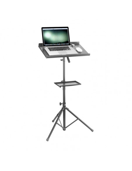 Laptop stand with extra table