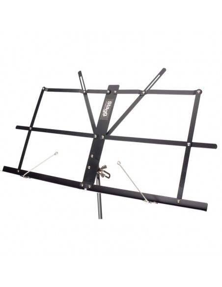 3-section steel music stand