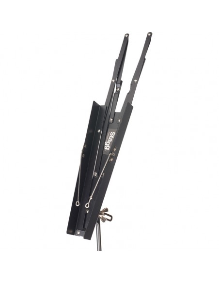 3-section steel music stand