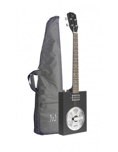 Acoustic-electric Cigar Box Guitar...
