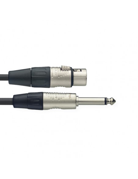 N-Series Microphone Cable - XLR F / Mono Phone Plug