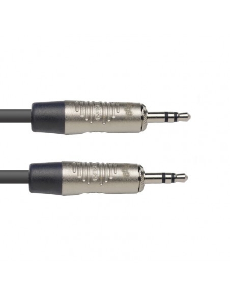 N series audio cable, mini jack/mini jack (m/m), stereo, 1 m (3')