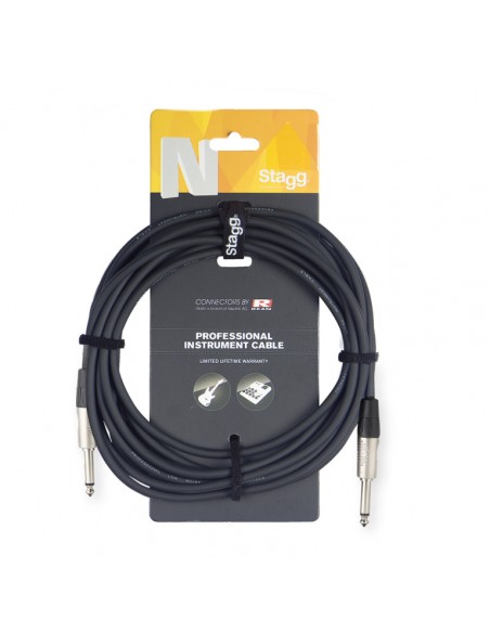 Instrument cable, jack/jack (m/m), 1.5 m (5')