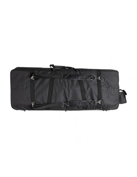 Extra deep Deluxe black nylon keyboard bag