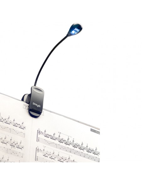 Clip-on and free-standing LED lamp