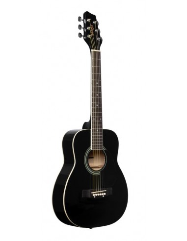 1/2 black dreadnought acoustic guitar...