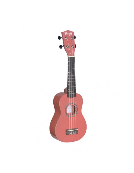 Soprano ukulele in black nylon gigbag