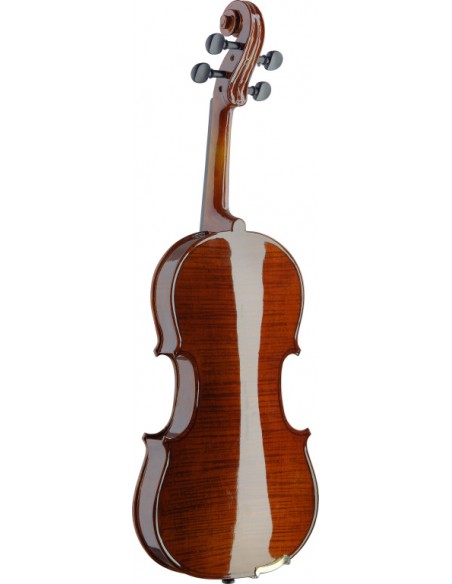 4/4 Solid Maple Violin with standard-shaped soft-case
