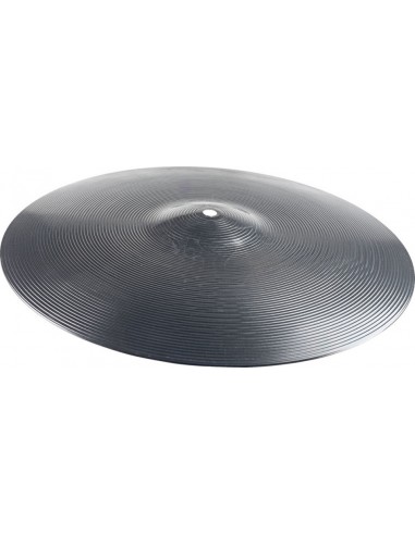 14" Black plastic practice hi-hat,...