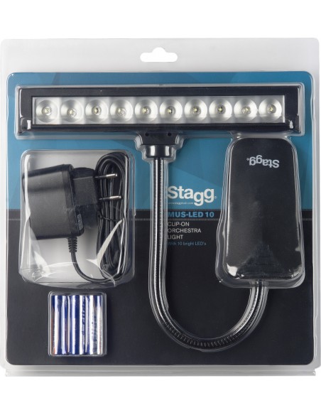 Multipurpose clip-on and free-standing LED lamp