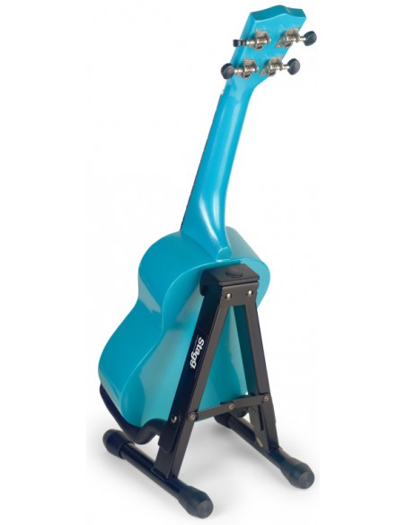 Foldable "A" stand for ukuleles, mandolins and violins