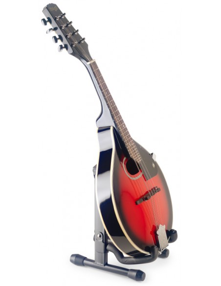 Foldable "A" stand for ukuleles, mandolins and violins
