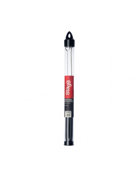 Telescopic wire brushes with rubber handle