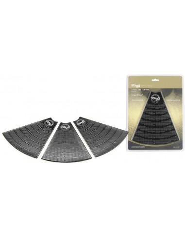 Cymbal gel control pads for 5" to 20"...