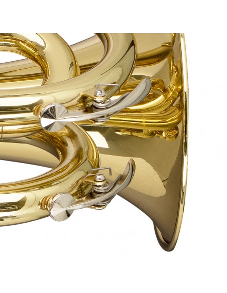Bb Pocket Trumpet, ML-bore, Brass body material