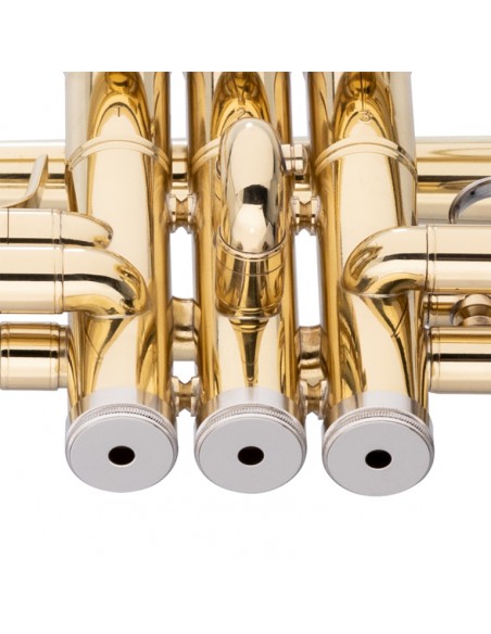 C Trumpet, ML-bore, Brass body material