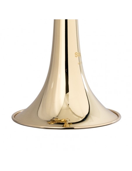 C Trumpet, ML-bore, Brass body material